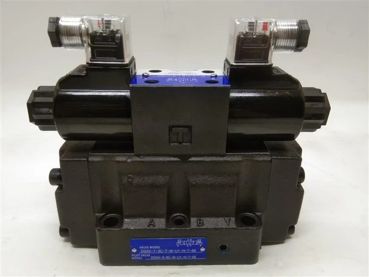 DG5V-7-2A/DG5V-7-2B/DG5V-7-6A/DG5V-7-8B DG5V-H8-2A-28-P9-VR-84 Four-Way Pilot Operated Directional Control Valve